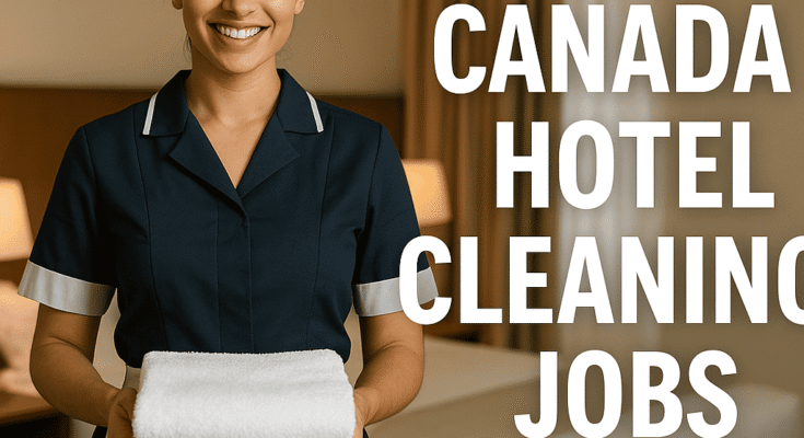 Hotel Cleaning Jobs in Canada