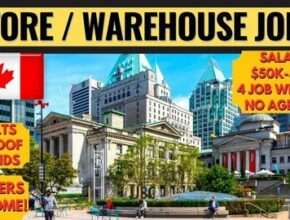 Canada Storekeeper Jobs
