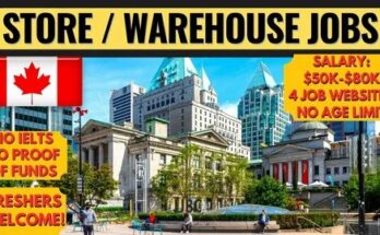 Canada Storekeeper Jobs